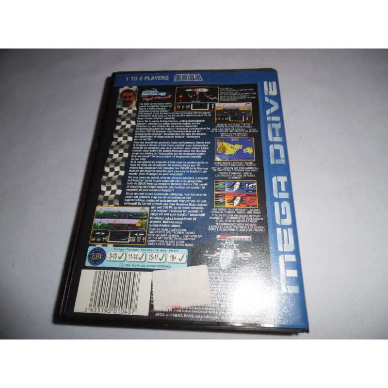 INDYCAR FEATURING NIGEL MANSELL SEGA MEGADRIVE (MD) PAL-EURO