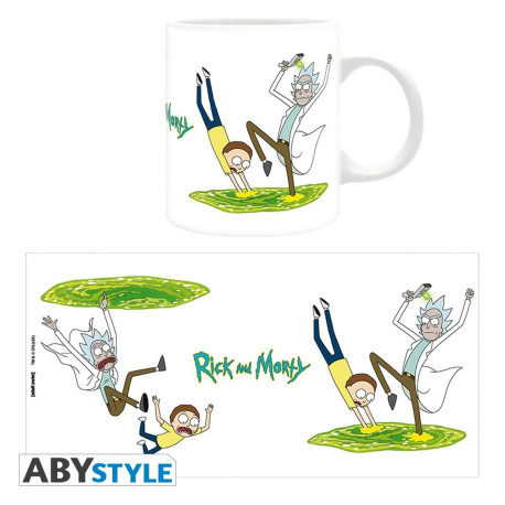 Mug / Tasse - Rick and Morty - Portail 2 - 320 ml - ABYstyle
