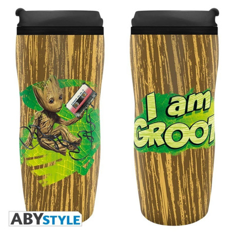 I Am Groot Marvel Abystyle 35 Cl Mug De Voyage Jouets Et Jeux Figurines Statues Shepper Com