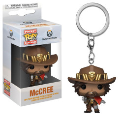 Porte-clé - Pocket Pop! Keychain - Overwatch - McCree - Funko