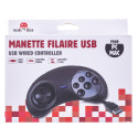 Accessoire - Manette USB Megadrive 6 boutons - Freaks and Geeks
