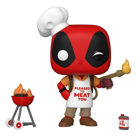 Figurine - Pop! Marvel - Deadpool - Backyard Griller Deadpool - N° 774 - Funko