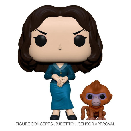 Figurine - Pop! TV - His Dark Materials : À la croisée des mondes - Coulter with Daemon - Funko