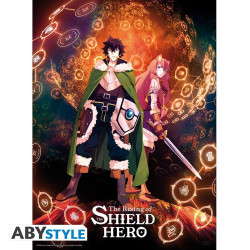 Poster - The Rising of The Shield Hero - Naofumi & Raphtalia - 52 x 38 cm - ABYstyle