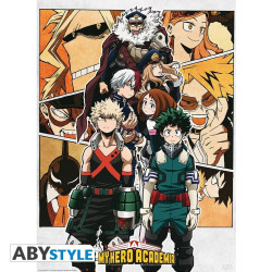 Poster - My Hero Academia - Groupe - 52 x 38 cm - ABYstyle