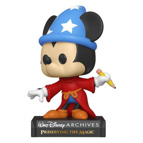 Figurine - Pop! Disney - Archives Sorcerer Mickey - N° 799 - Funko