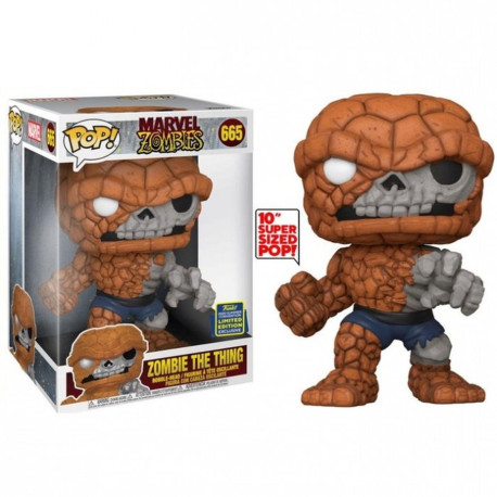 Figurine - Pop! Marvel - Zombie The Thing - 25 cm - N° 665 - Funko