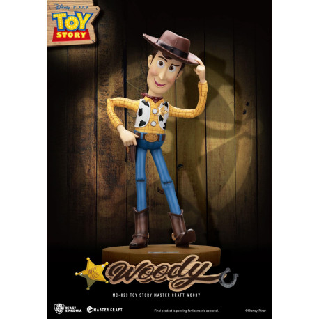 Figurine - Disney - Toy Story - Master Craft Woody - Beast Kingdom Toys