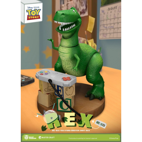 Figurine - Disney - Toy Story - Master Craft Rex - Beast Kingdom Toys