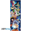 Poster de porte - Dragon Ball Z - Groupe - 53 x 158 cm - ABYstyle