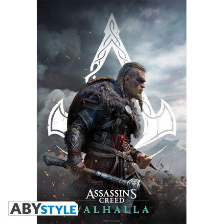 Poster - Assassin's Creed - Valhalla Eivor - 91.5 x 61 cm - ABYstyle