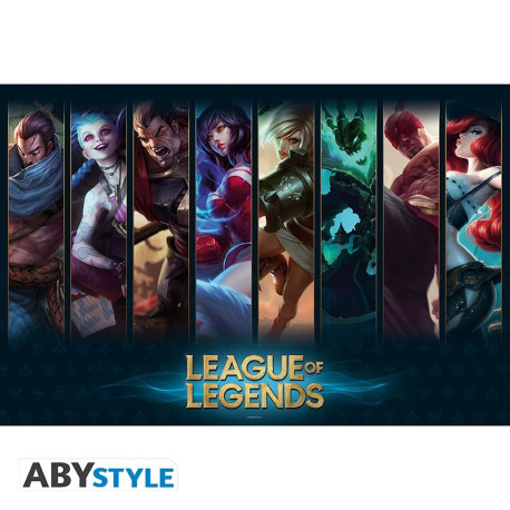 Poster - League of Legends - Champions - 91.5 x 61 cm - ABYstyle
