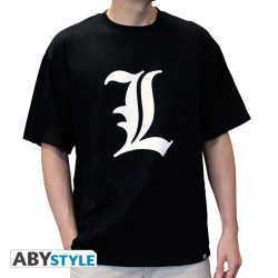 T-Shirt - Death Note - L tribute - Abystyle