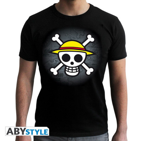 T-Shirt - One Piece - Skull with Map - ABYstyle
