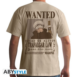 T-Shirt - One Piece - Wanted Trafalgar Law - ABYstyle