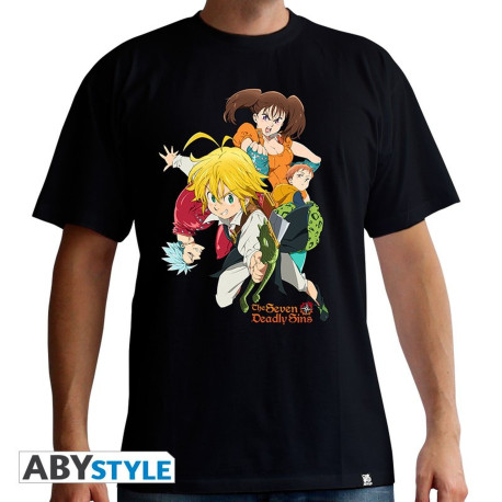 T-Shirt - The Seven Deadly Sins - Groupe - ABYstyle