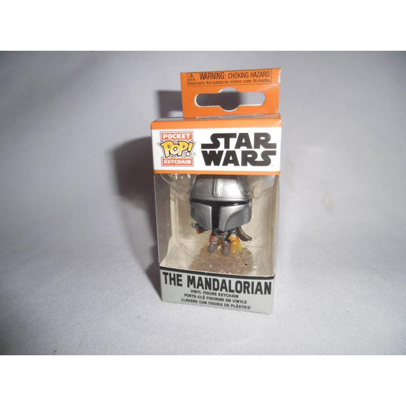 Funko Pop! Porte-clés Grogu – Star Wars The Mandalorian – Mini Figurine Vinyle – Cadeau Officiel