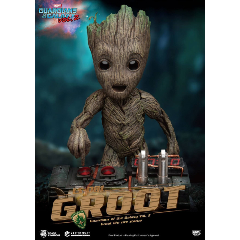 Les Gardiens de la Galaxie Figurine Groot Surf sur Savon - Boutique Kafée  Dragon