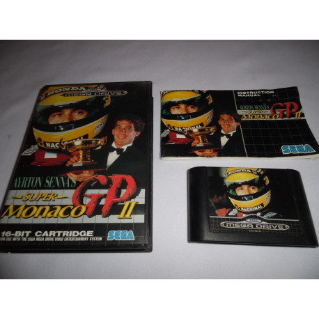 Jeu Mega Drive - Ayrton Senna's Super Monaco GP II