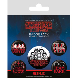 Badge - Stranger Things - Characters - Pyramid International