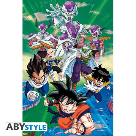 Poster - Dragon Ball Z - DBZ / Groupe Arc Freezer - 91.5 x 61 cm - ABYstyle