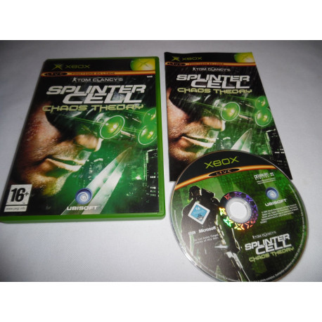 Jeu Xbox - Tom Clancy's Splinter Cell : Chaos Theory