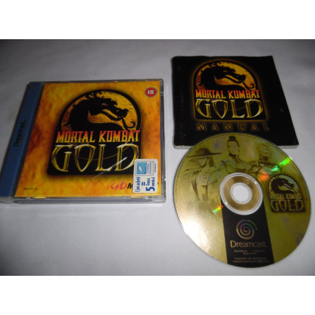 Jeu Dreamcast - Mortal Kombat Gold