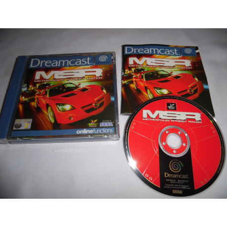 Jeu Dreamcast - MSR Metropolis Street Racer