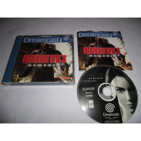 Jeu Dreamcast - Resident Evil 3 Nemesis