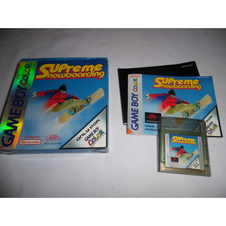 Jeu Game Boy Color - Supreme Snowboarding