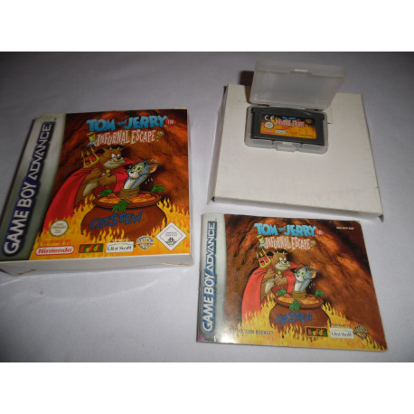 Jeu Game Boy Advance - Tom and Jerry Infurnal Escape - GBA