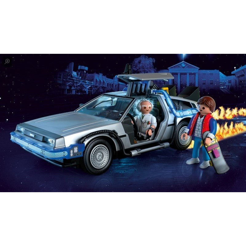 Lot Playmobil Retour vers le futur : calendrier, buggy et voiture Delorean  - Playmobil