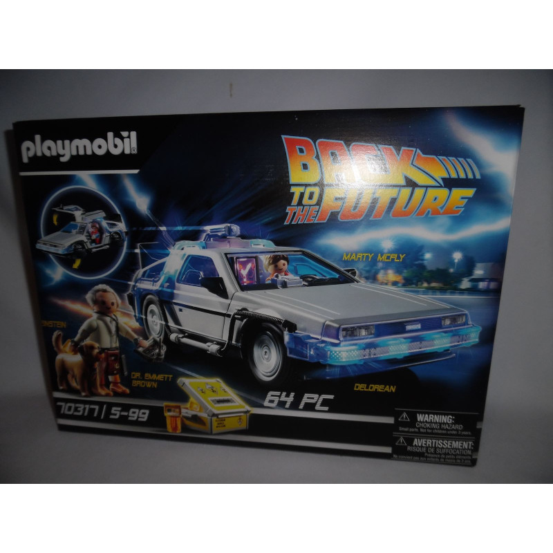 Lot Playmobil Retour vers le futur : calendrier, buggy et voiture Delorean  - Playmobil