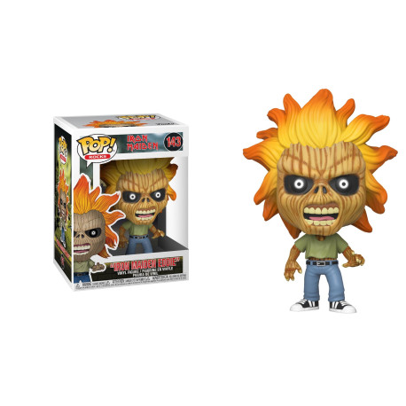 Figurine - Pop! Rocks - Iron Maiden - Iron Maiden Skeleton Eddie - N° 143 - Funko