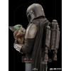 Figurine - Star Wars - The Mandalorian - Art Scale 1/10 Mando & Grogu - Iron Studios