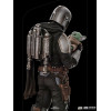 Figurine - Star Wars - The Mandalorian - Art Scale 1/10 Mando & Grogu - Iron Studios