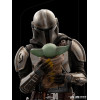 Figurine - Star Wars - The Mandalorian - Art Scale 1/10 Mando & Grogu - Iron Studios