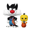 Figurine - Pop! Movies - Space Jam A New Legacy - Sylvester & Tweety - N° 1087 - Funko