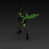 Figurine - Ghostbusters - Plasma Series - Winston Zeddemore GITD - Hasbro