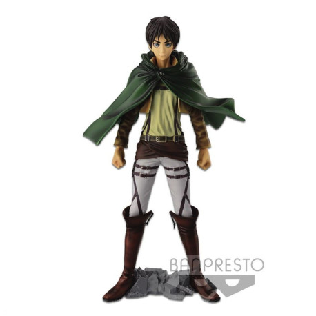 Figurine - Attack on Titan - Master Stars Piece - Eren Yaeger - Banpresto