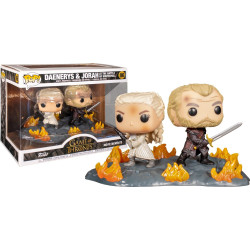 Figurine - Pop! Game of Thrones - Movie Moments Daenerys & Jorah - N° 86 - Funko