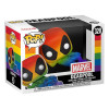 Figurine - Pop! Marvel - Deadpool - Lazy Deadpool Rainbow - N° 320 - Funko