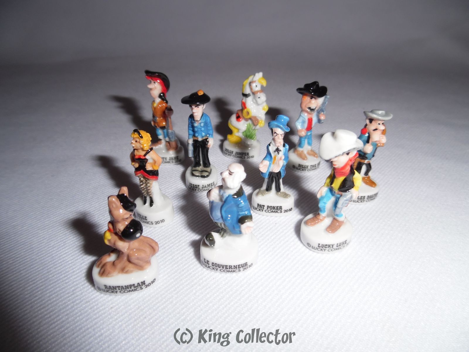 Fèves - Lucky Luke - Brillant - Série Complète - King Collector