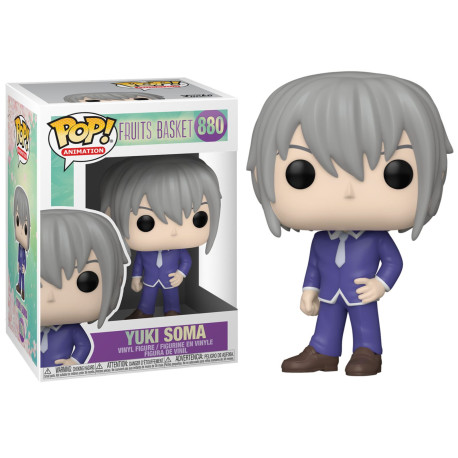 Figurine - Pop! Animation - Fruits Basket - Yuki Soma - N° 880 - Funko
