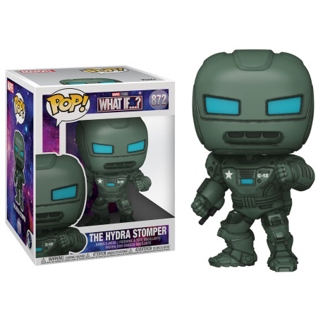 Figurine - Pop! Marvel - What If...? - The Hydra Stomper - N° 872 - Funko