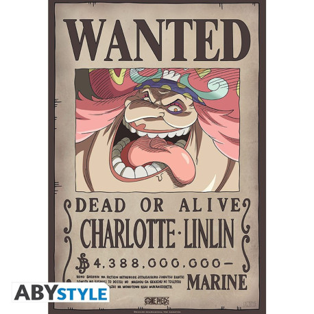 Poster - One Piece - Wanted Charlotte Linlin - 52 x 35 cm - ABYstyle