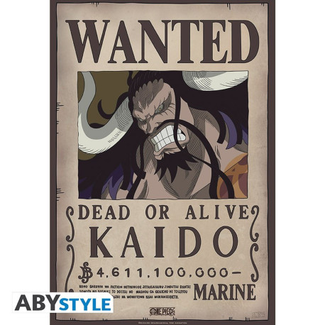 Poster - One Piece - Wanted Kaido - 52 x 35 cm - ABYstyle