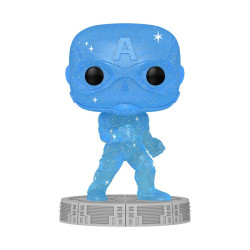 Figurine - Pop! Art Series - Marvel The Infinity Saga - Captain America - N° 46 - Funko