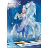 Figurine - Disney - D-Stage - La Reine des Neiges II Elsa 15 cm - Beast Kingdom Toys