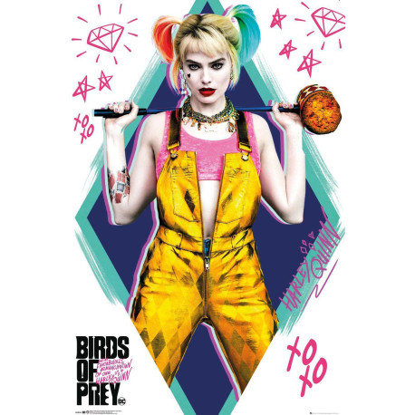 Poster - DC Comics - Birds of Prey - Harley Quinn - 61 x 91 cm - GB eye